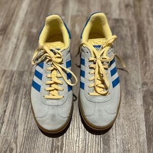 Women’s Adidas Gazelle Bold Blue & Yellow